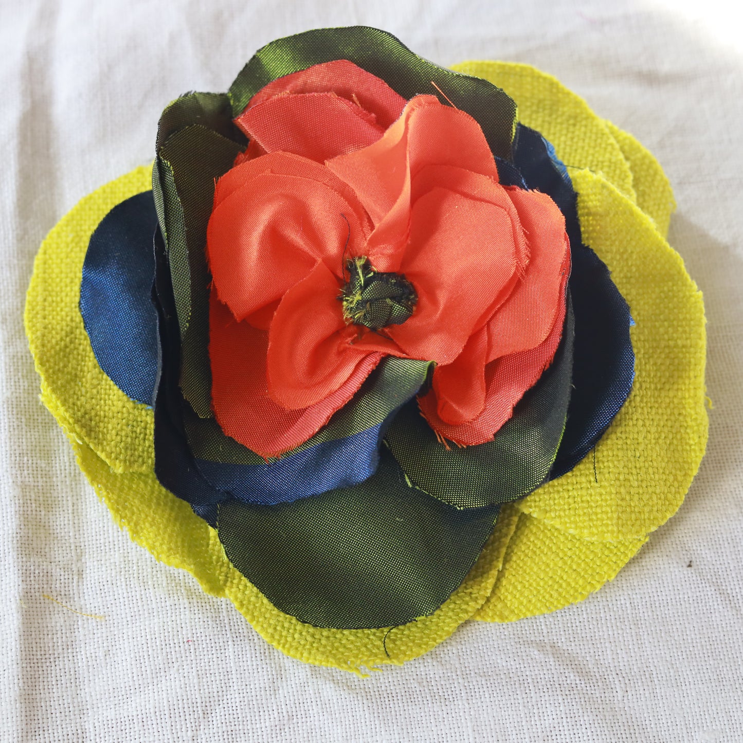 Clutch Lime in lino