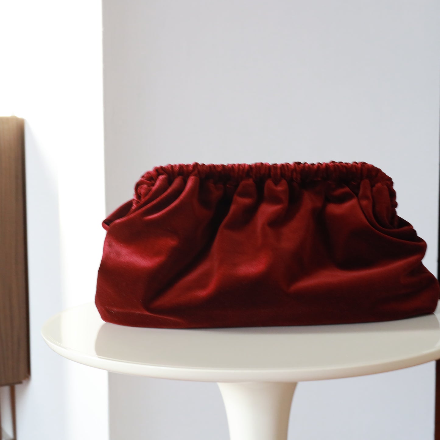 Clutch Velluto - Bordeaux