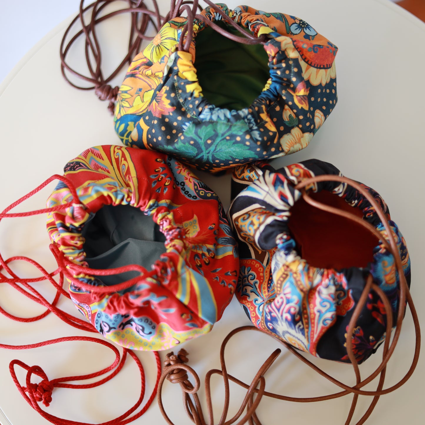 Bisaccia Arancio e giallo ETRO