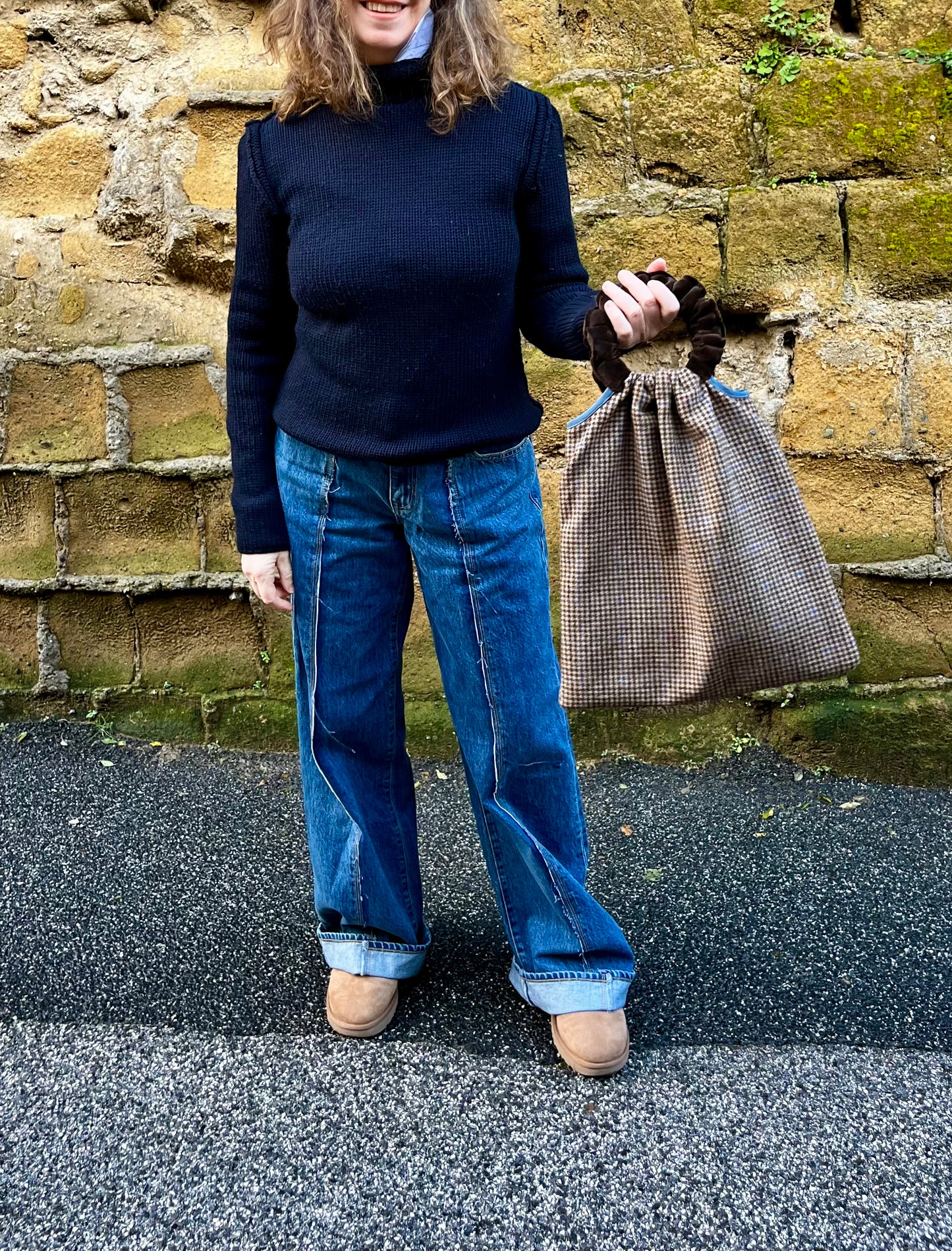 Shopper in Tweed Ralph Lauren