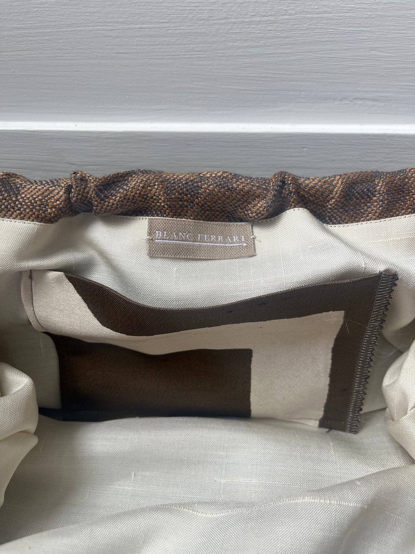 Clutch Scacchiera - Seta & Viscosa