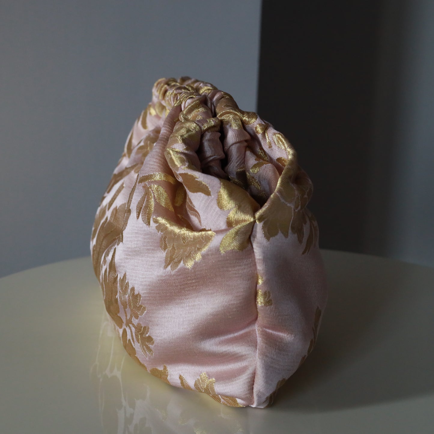 Clutch Seta - Rosa e Oro