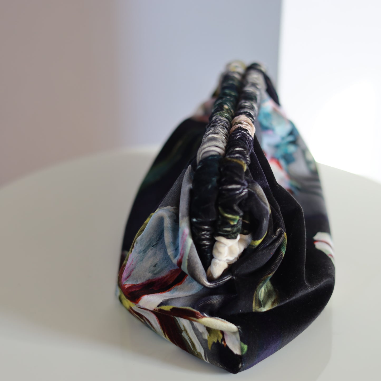 Clutch Velluto - fantasia floreale