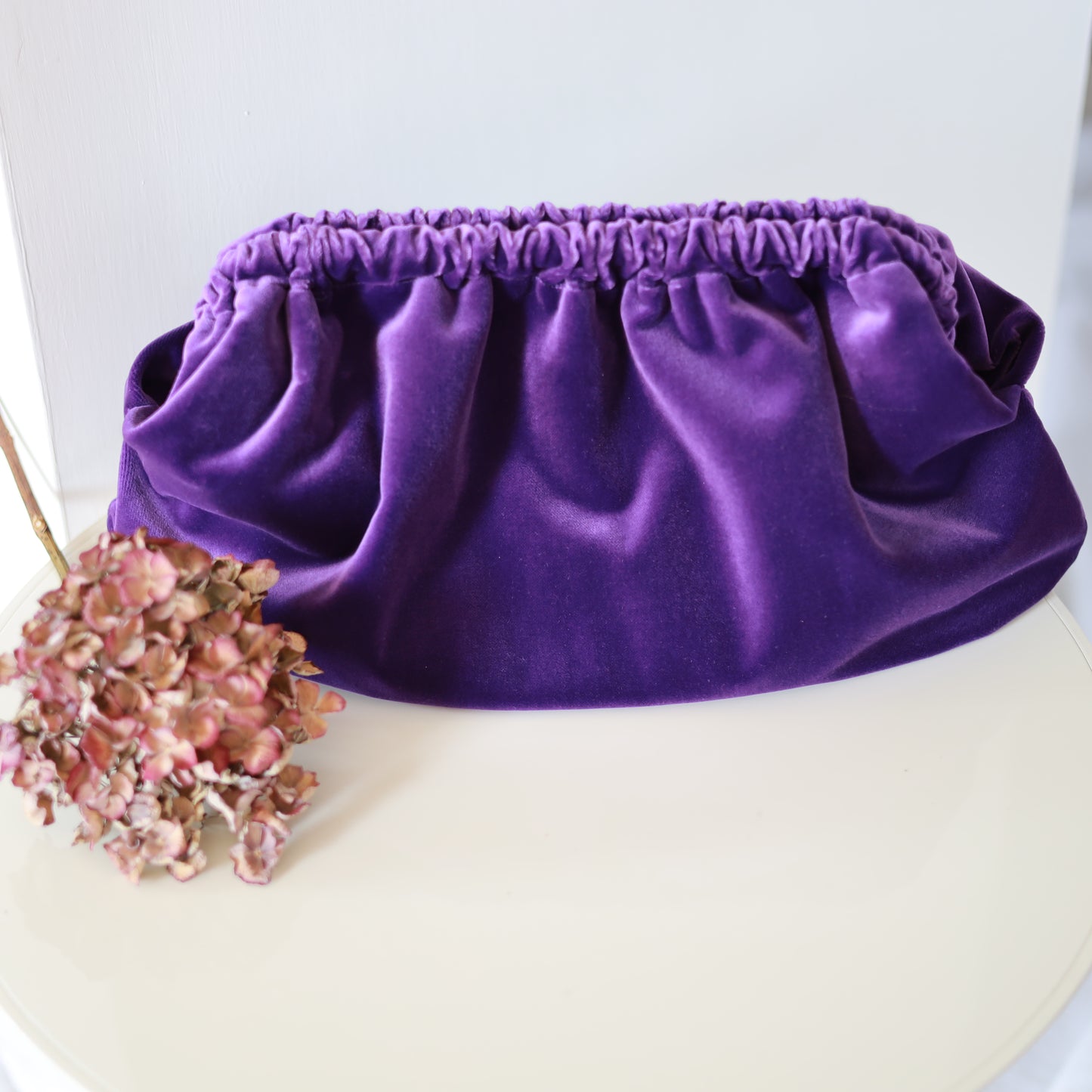 Clutch - Velluto Viola