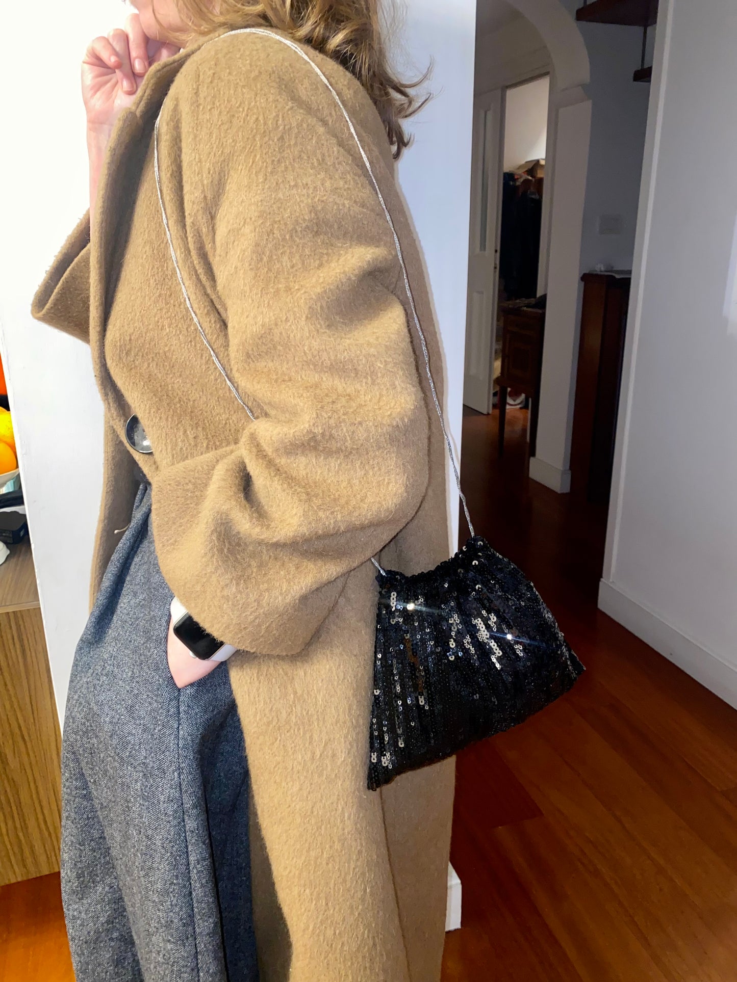 Bisaccia pallettes nere