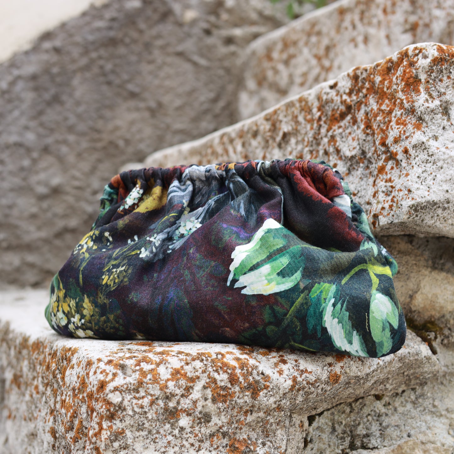 Clutch Autunno Floreale - Prugna