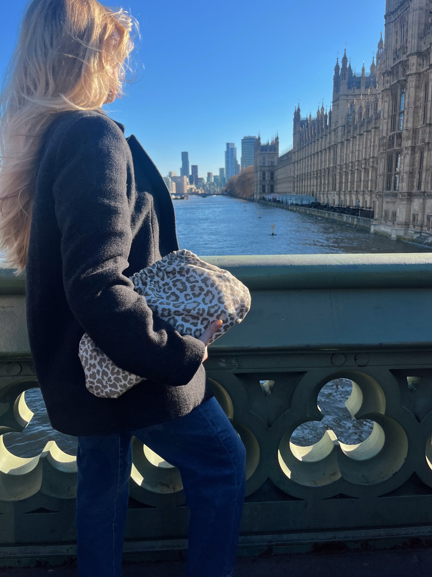 Clutch Leopardata - Summer Sand