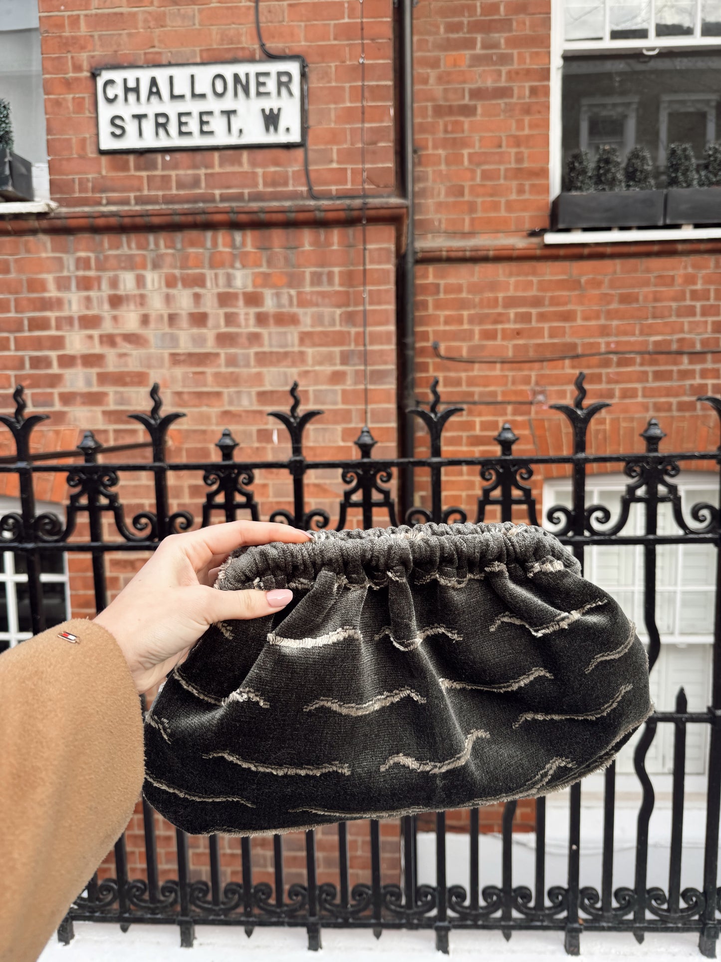 Clutch Velluto & Viscosa - Dedar