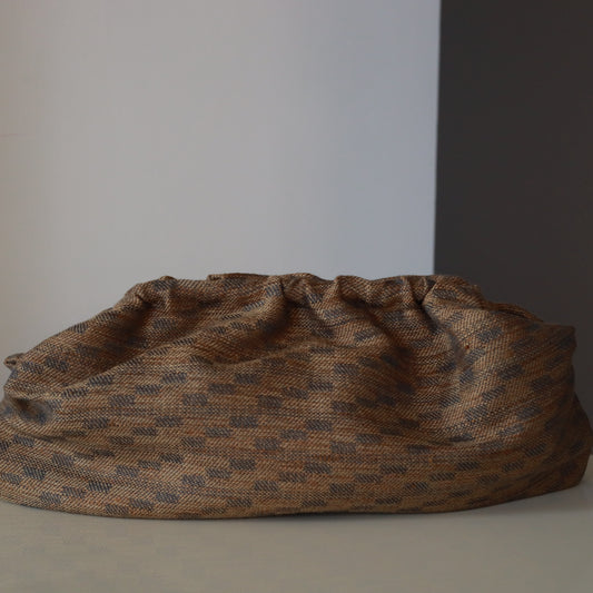 Clutch Scacchiera - Seta & Viscosa