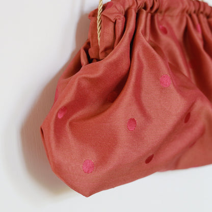 Mini Clutch Pois - Cangiante Pesca