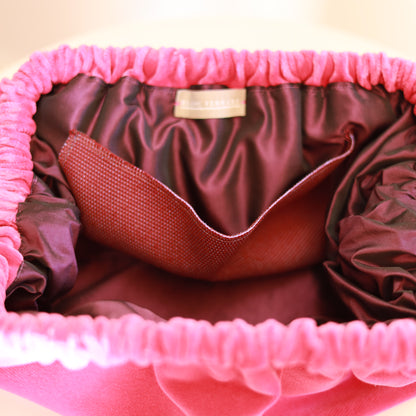 Clutch Velluto - Raspberry