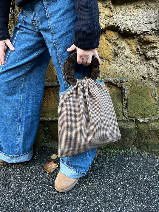 Shopper in Tweed Ralph Lauren