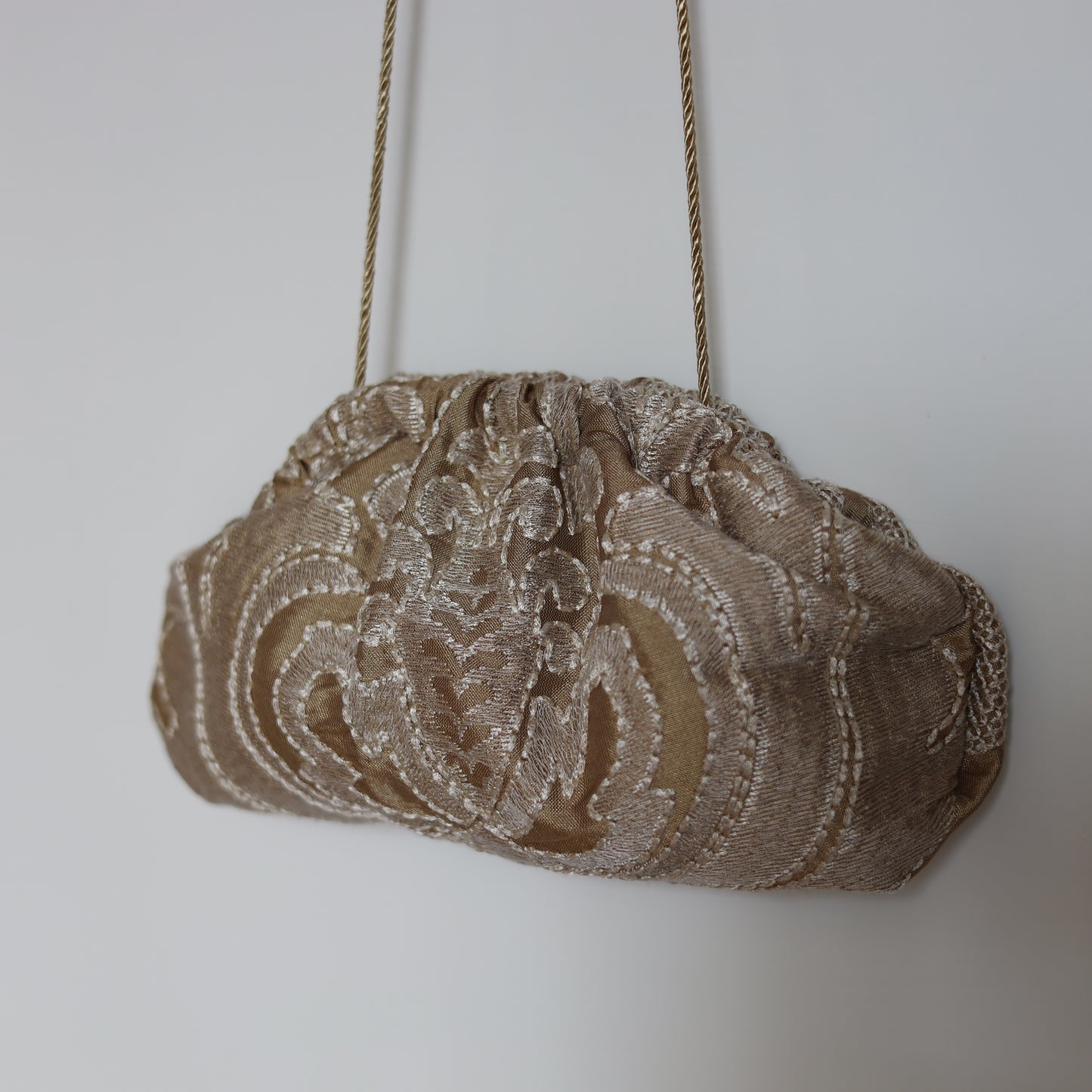 Mini Clutch - Damascata Sabbia