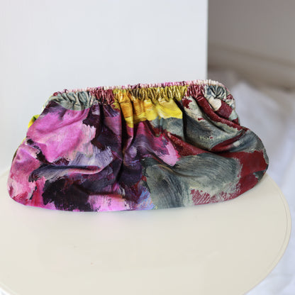 Clutch - Velluto dipinto a mano