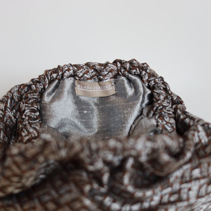 Mini Clutch - Argento & Cioccolato