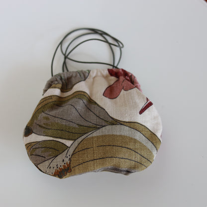 Mini Clutch lino - floreale