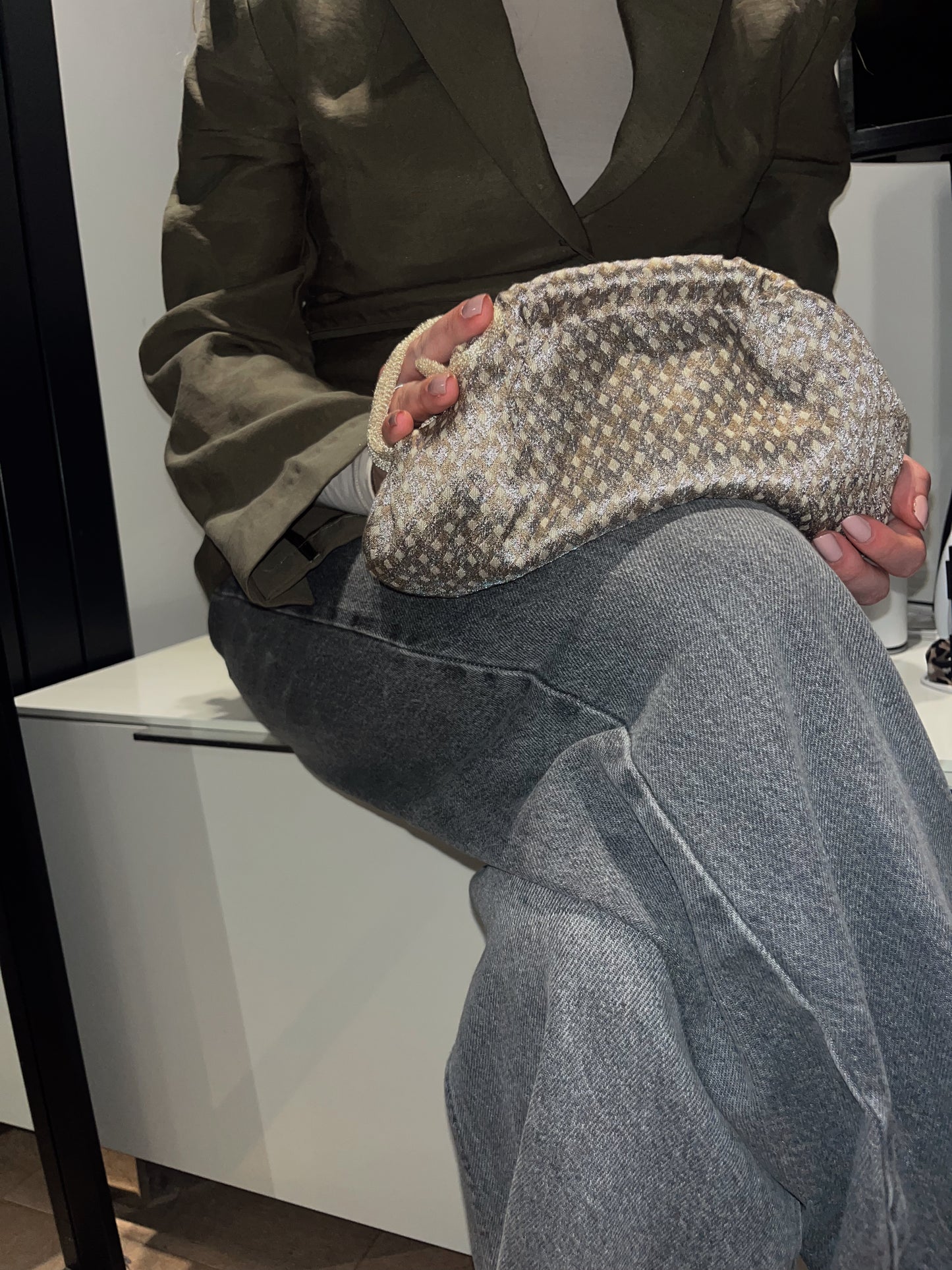 Mini Clutch Seta - Fantasia Canestrello