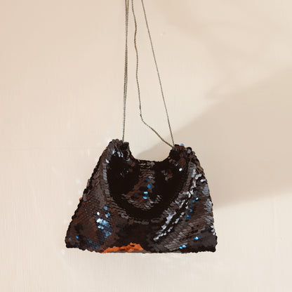 Bisaccia - Pailletes Blu