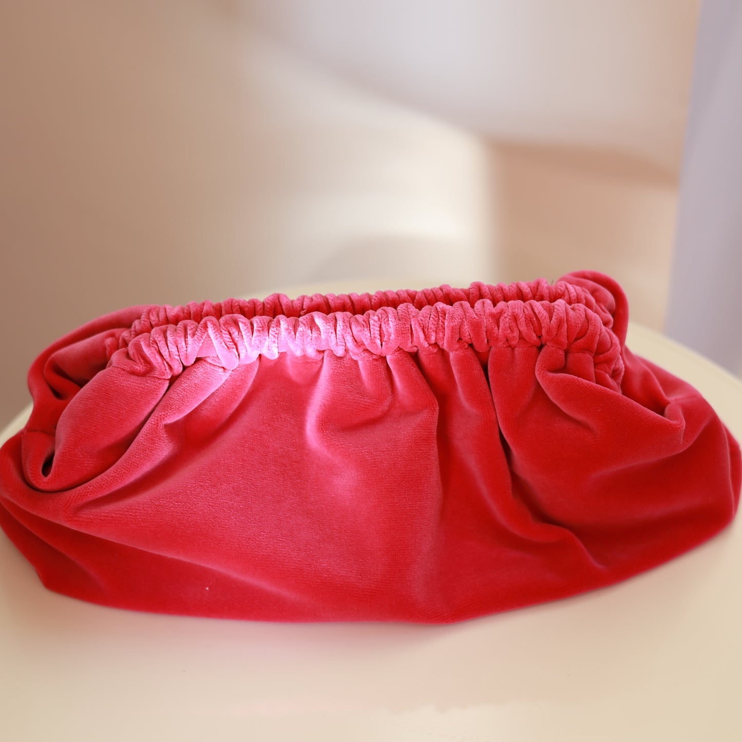 Clutch Velluto - Raspberry