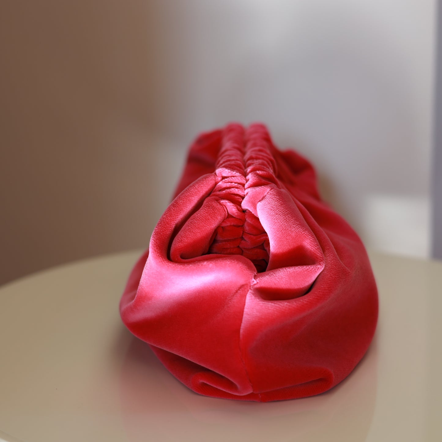 Clutch Velluto - Raspberry