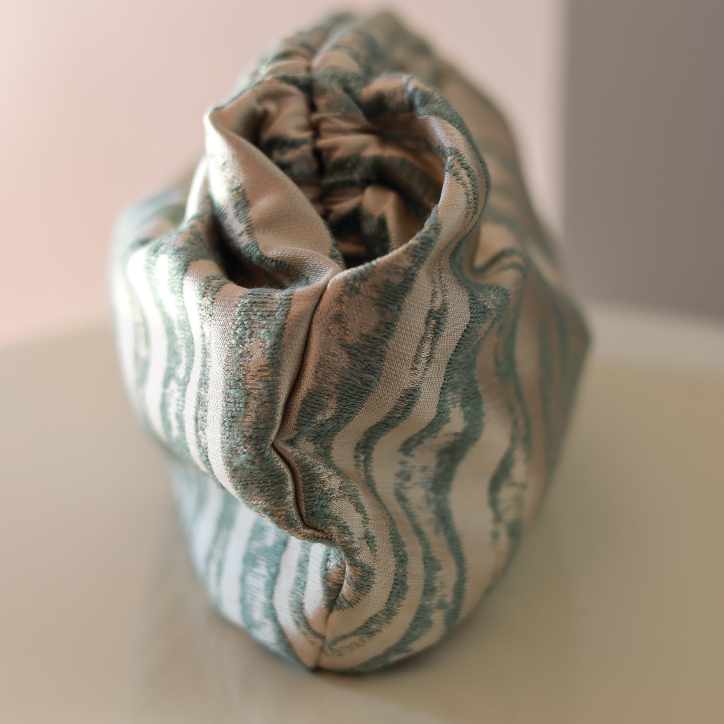 Clutch Seta - Righe Astratte