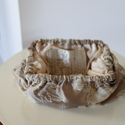 Clutch Seta - Champagne