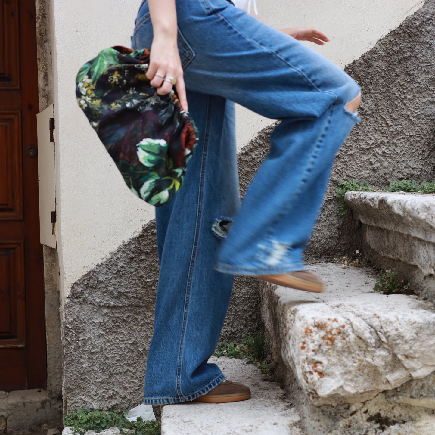 Clutch Autunno Floreale - Prugna