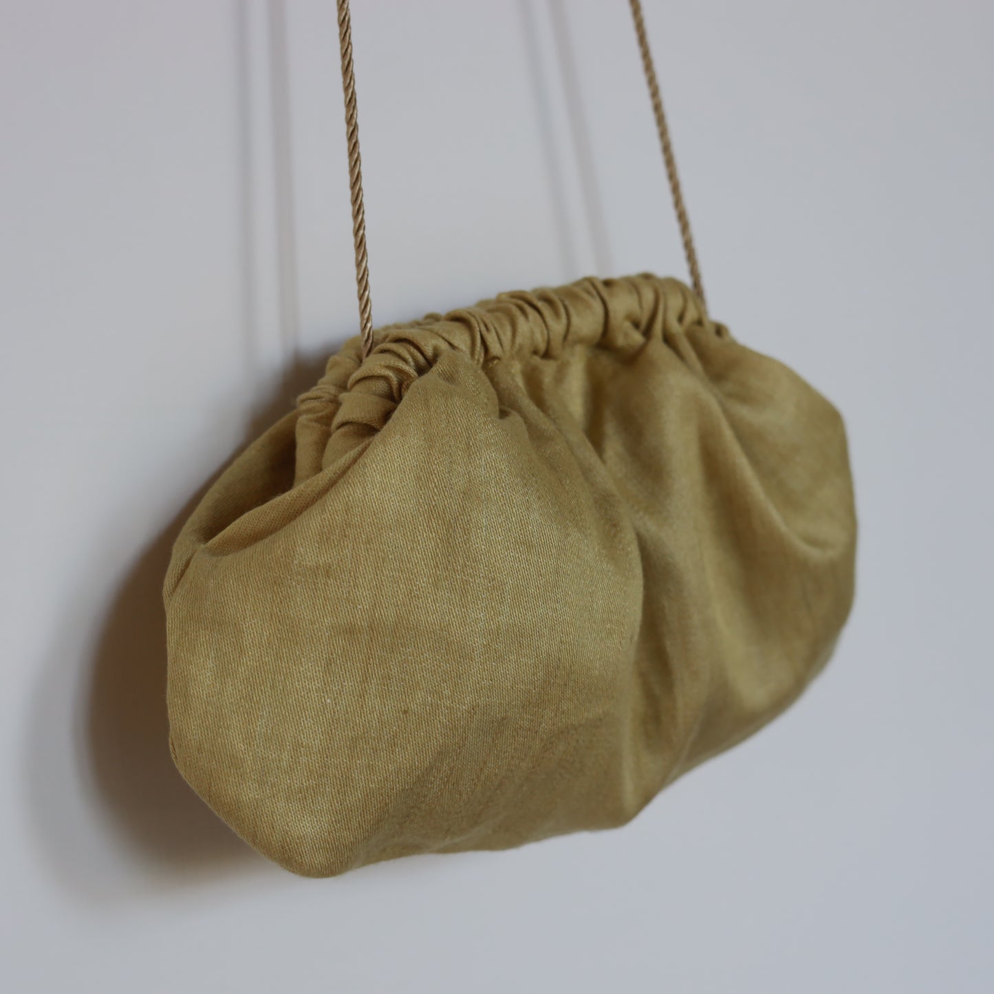Mini Clutch lino - verde pistacchio