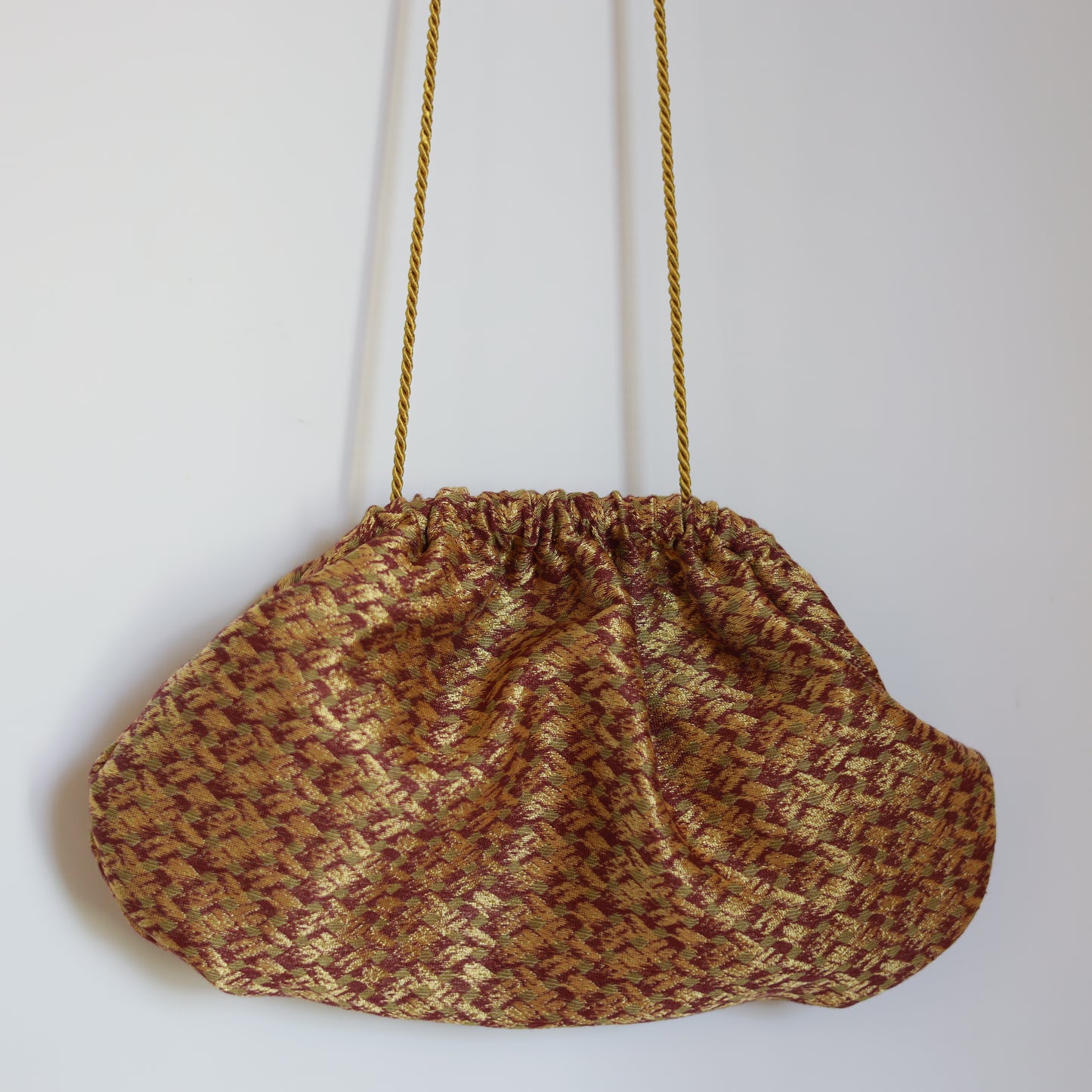 Mini Clutch - Oro e Burgundy