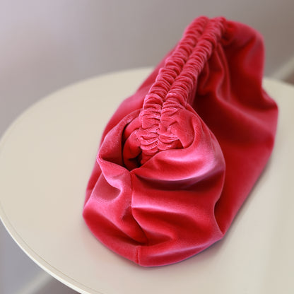 Clutch Velluto - Raspberry