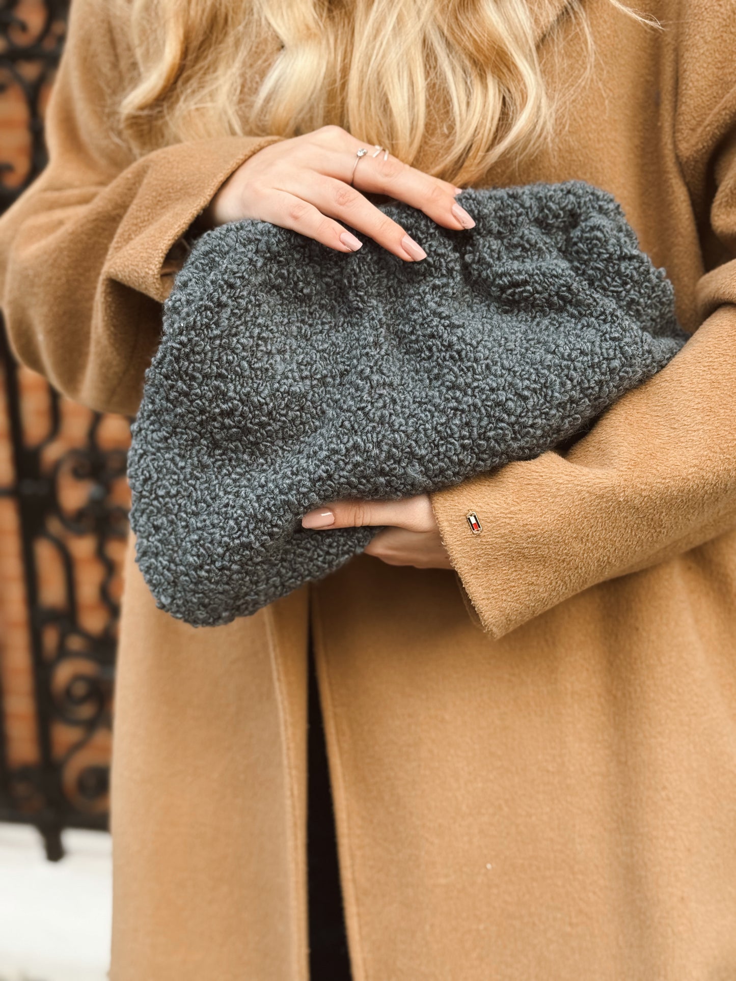 Clutch Teddy - Winter Sky