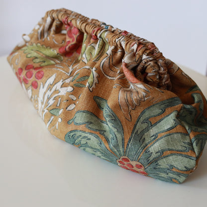 Clutch Fantasia - lino Mulberry