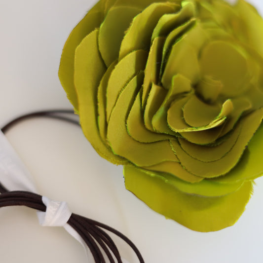 Choker Verde Acido
