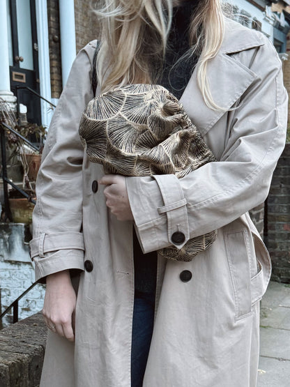 Clutch Lotus - Seta & Viscosa