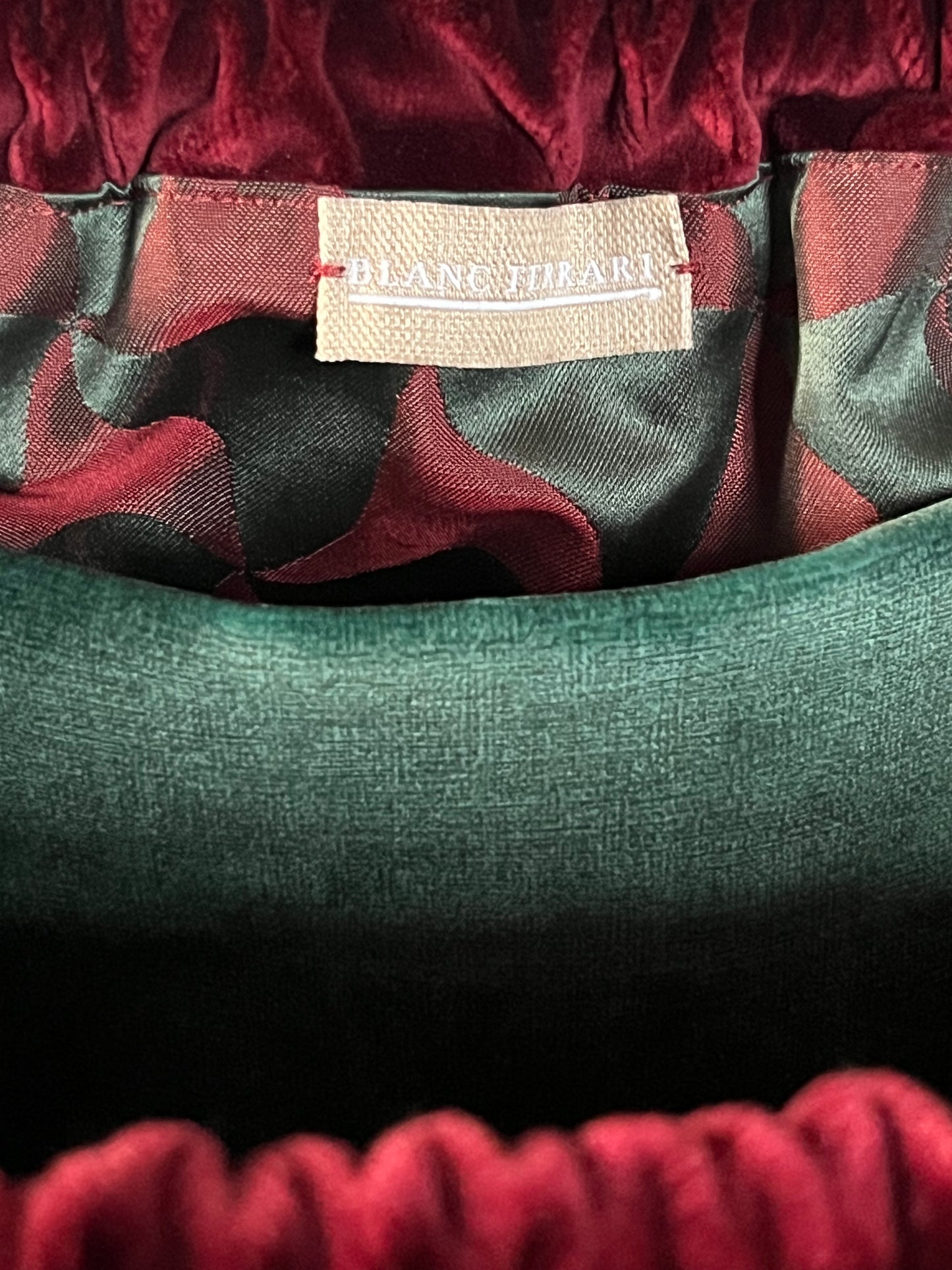 Clutch Velluto - Bordeaux