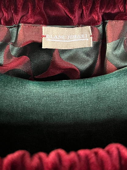 Clutch Velluto - Bordeaux