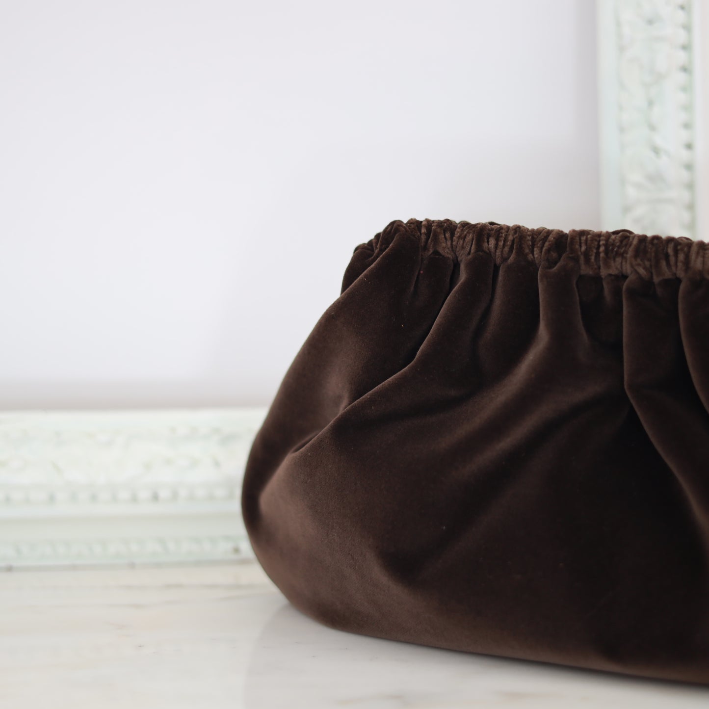 Clutch Velluto - Cioccolato
