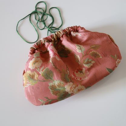 Mini Clutch cotone - corallo