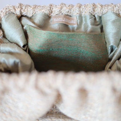 Clutch Écru - Lino & Viscosa