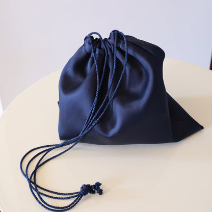 Bisaccia Seta - Blu Navy