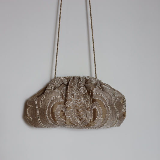 Mini Clutch - Damascata Sabbia