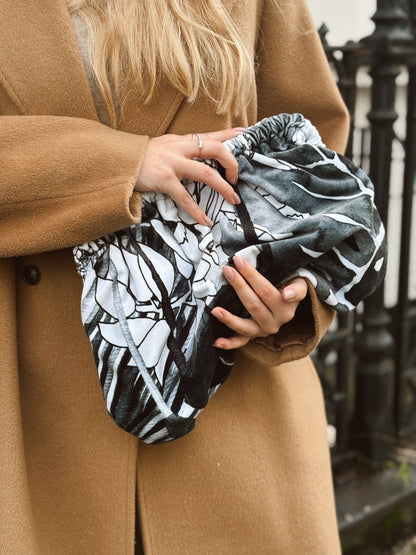 Clutch Large Velluto - fantasia floreale