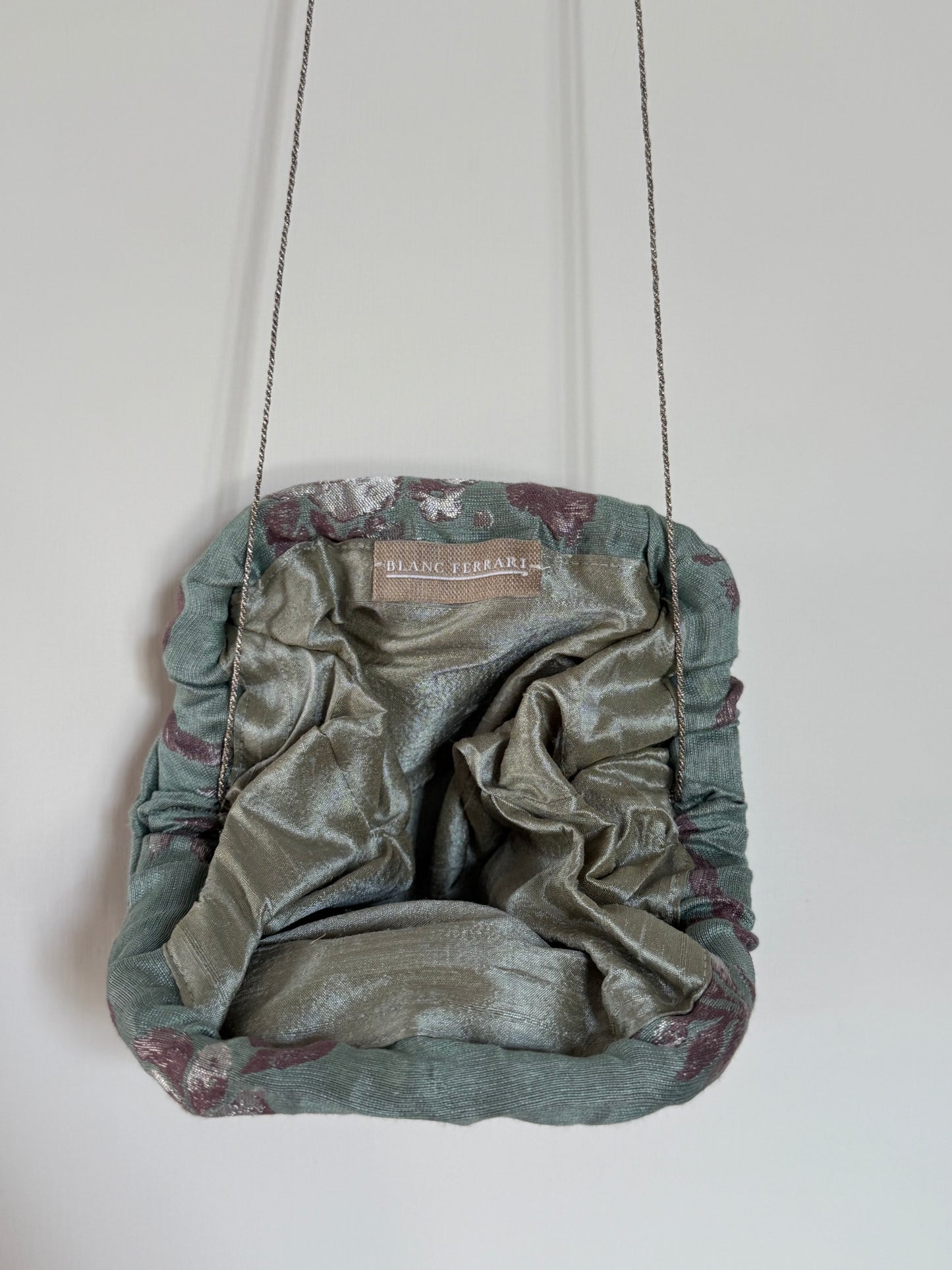 Mini Clutch Seta - Aquamarine - Ref. 793