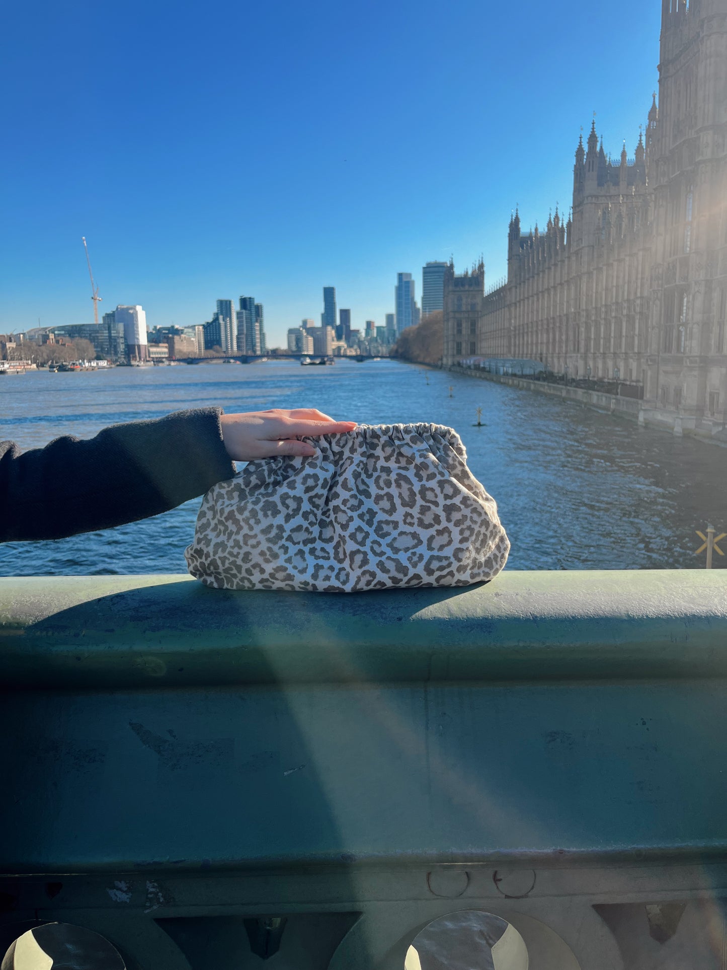 Clutch Leopardata - Summer Sand