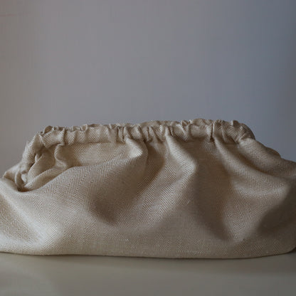 Clutch Herringbone - Seta