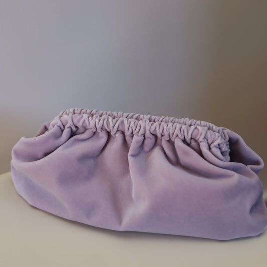 Clutch Velluto - Lavanda