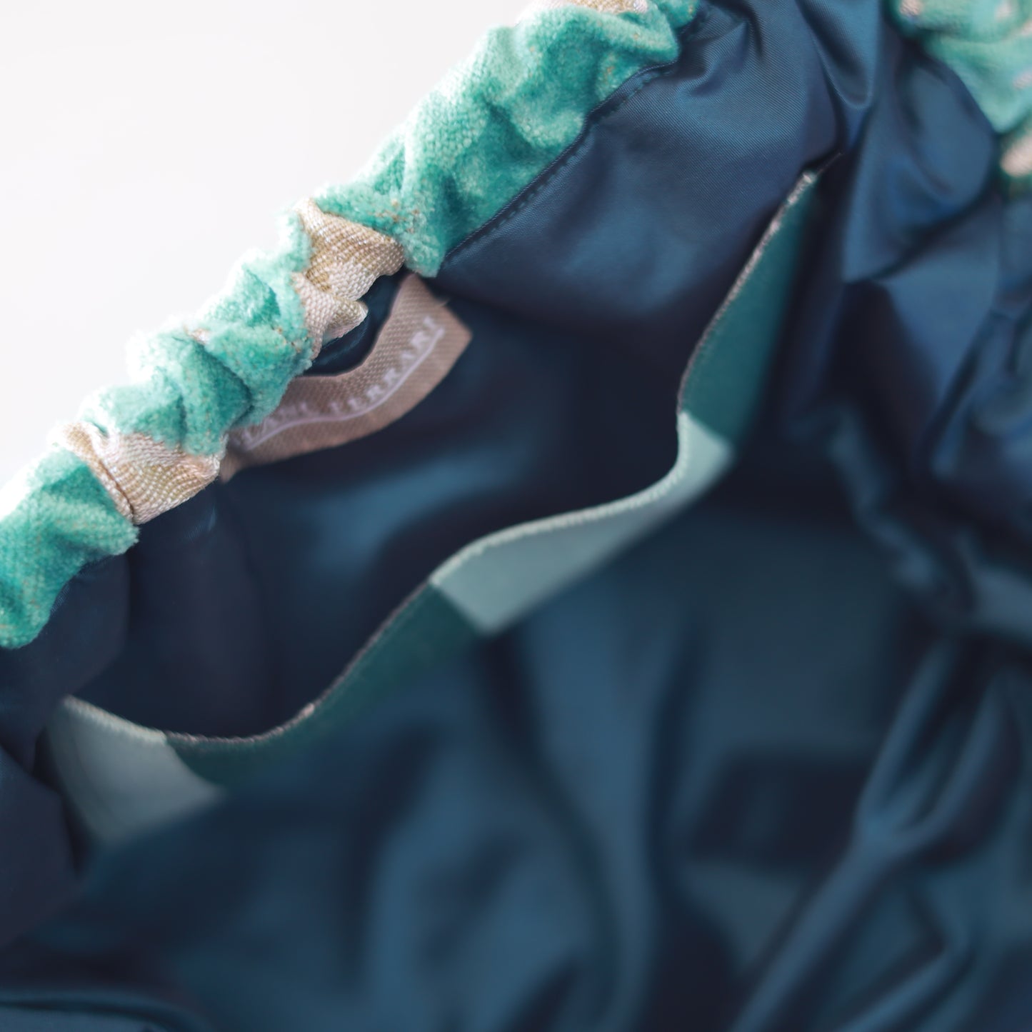 Clutch Damascata - Aquamarine