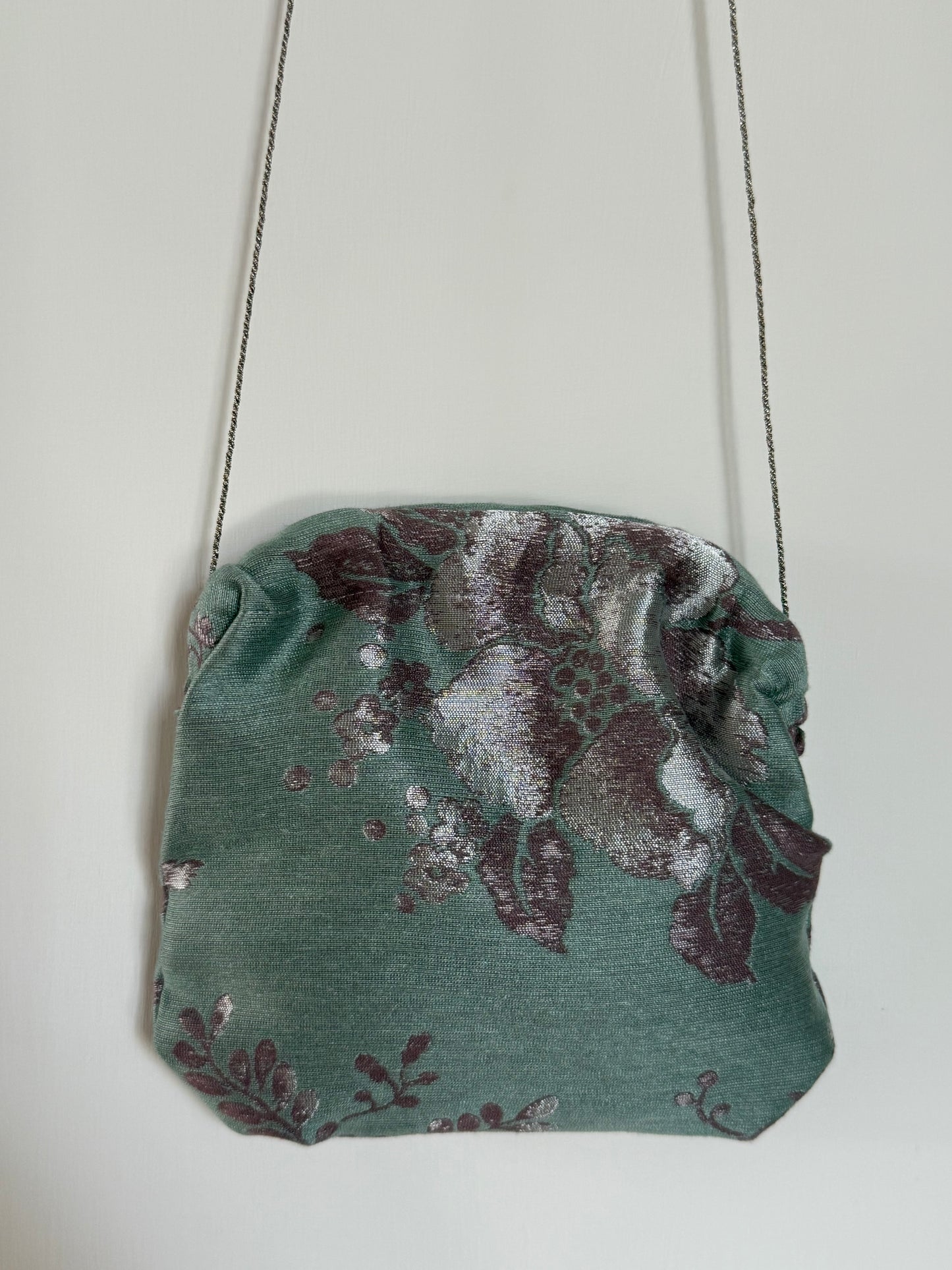 Mini Clutch Seta - Aquamarine - Ref. 793