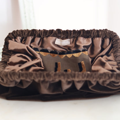 Clutch Velluto - Cioccolato