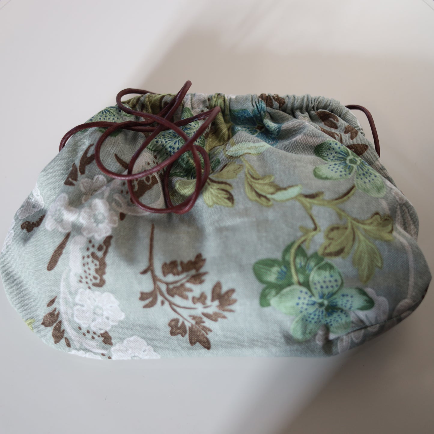 Clutch Midi lino - fantasia tropicale